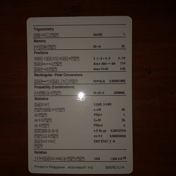 TI-30X Calculator Brand New - Picture 4 of 5